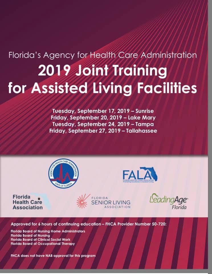 Florida Community Care is proud to support the FHCA Joint Trainings for SNF and ALF providers. Stop by our table at the FHCA Joint Training in Lake Mary today or tomorrow to connect with us! #fcchealthplan #FloridaCommunityCare #FHCA #SNF #ALF