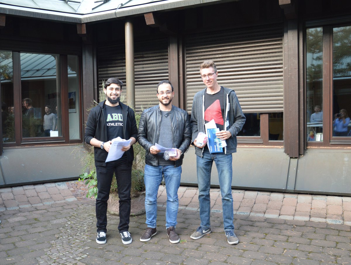SoftwareAG_D's tweet photo. We proudly present: Die Sieger unseres @Cumulocity #IoT #Hacking Events
Team wasd, Team suareroots.ite und Team sjv.🔝 Wir gratulieren herzlich und bedanken uns bei allen Teilnehmern für den wertvollen Input! 😊 https://t.co/73kfJkWI2r
