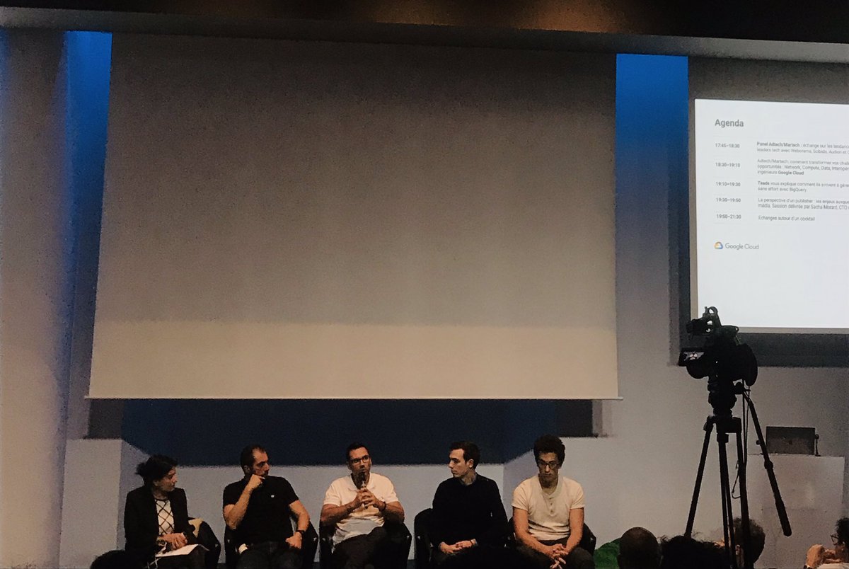 🎤 Aux cotés de @Weborama, @Scibids et @Audion, @AnthonyDouillard, CEO - OP-Rate, partage sa vision du marché  #adtech / #martech durant l’afterwork organisé par @GoogleCloud_FR