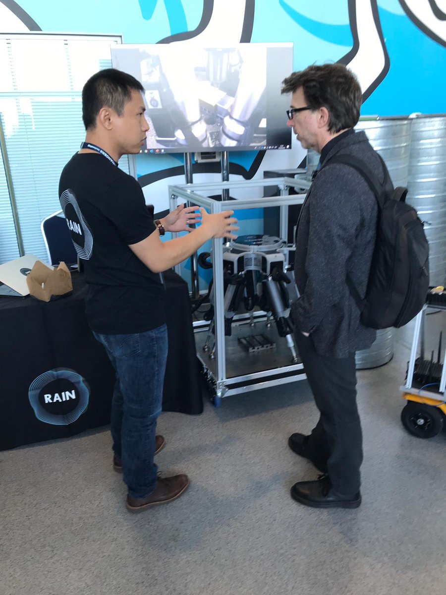 UoN_UTC's tweet photo. Today our team is showcasing some of our robots at the Game Change through the use of Robotics event in Cumbria. This event is a platform for stimulating a new ideas, innovation and discussion. #robotics #ArtificialInteligence @RAIN_hub @DannyWang2016 https://t.co/hNKijcOIpO
