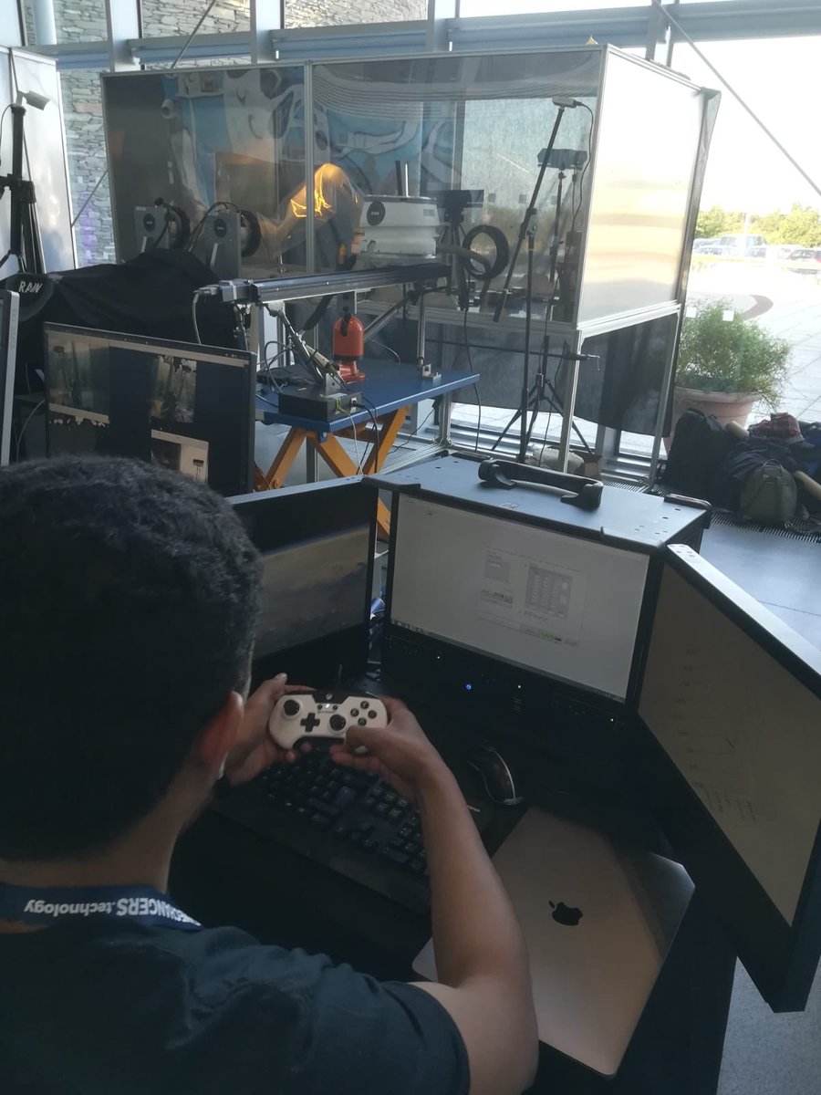 UoN_UTC's tweet photo. Today our team is showcasing some of our robots at the Game Change through the use of Robotics event in Cumbria. This event is a platform for stimulating a new ideas, innovation and discussion. #robotics #ArtificialInteligence @RAIN_hub @DannyWang2016 https://t.co/hNKijcOIpO
