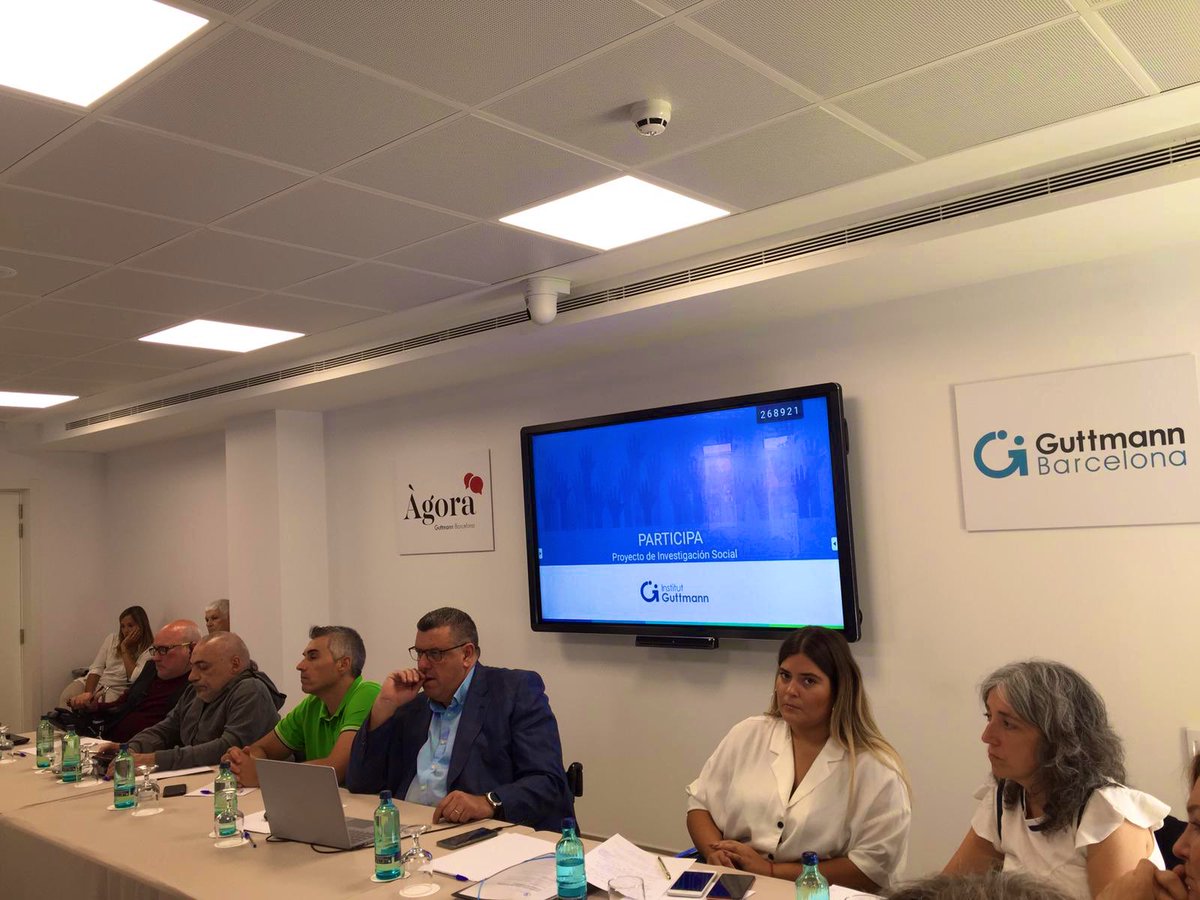 IGuttmann's tweet photo. Tret de sortida del projecte de discapacitat i innovació social Participa d’@IGuttmann amb presència d’associacions del Consell social i de participació i d’experts
#recercasocial #institutguttmann #guttmannbarcelona #innovaciosocial https://t.co/Zxcg3ayF6I