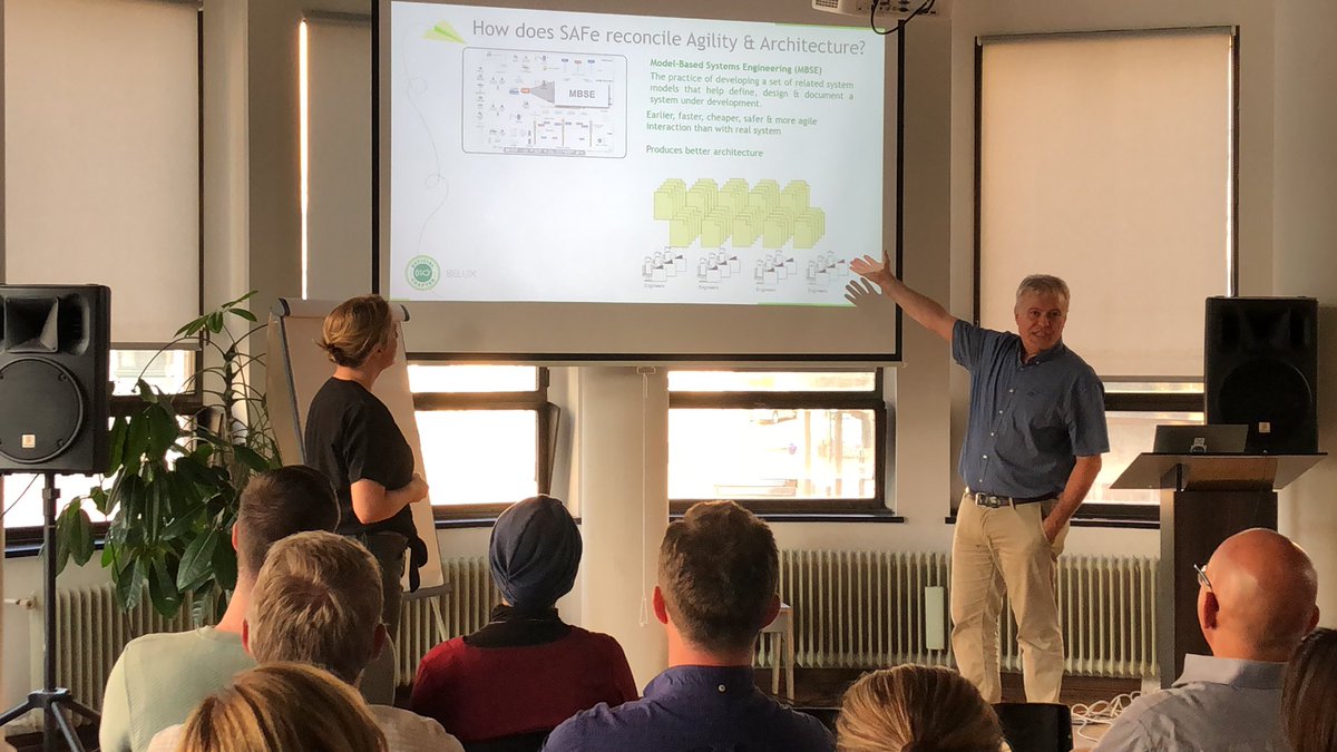 Our « security in agile environment «  is stating with @LavenderBytes and Bonnie Demeyer