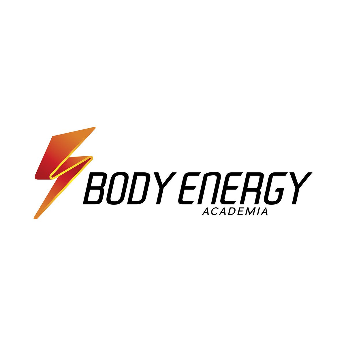 Logotipo desenvolvido para Academia Body Energy, de Belo Horizonte.  #coreldraw #illustrator #photoshop #logotipo #design #brand #academia # fitness, image size:1200x1200