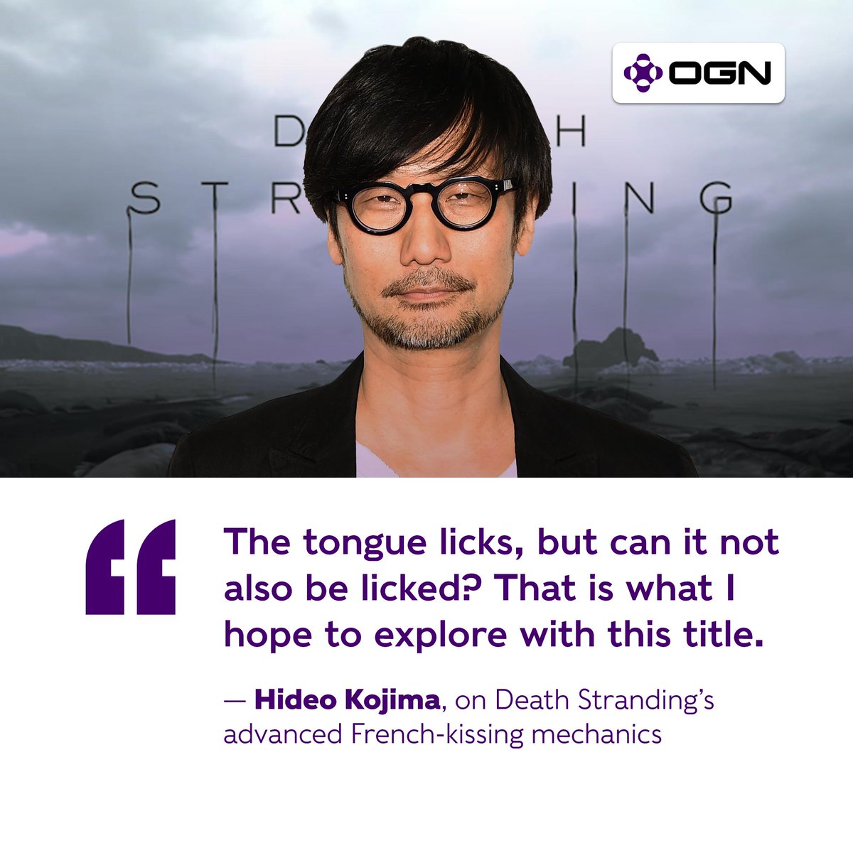 Onion Gamers Network on X: What new feature is Hideo Kojima most excited  about adding to his upcoming release?  / X