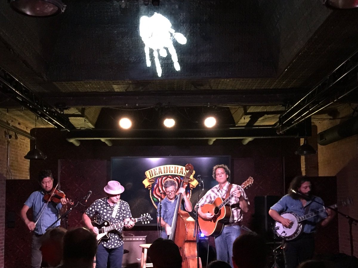 What a great band, so many different sounds, and always nice to hear banjo, fiddle and mandolin....Deadgrass
<a href="/GarciasAtTheCap/">Garcia's at The Cap⚡️🌹💀</a>