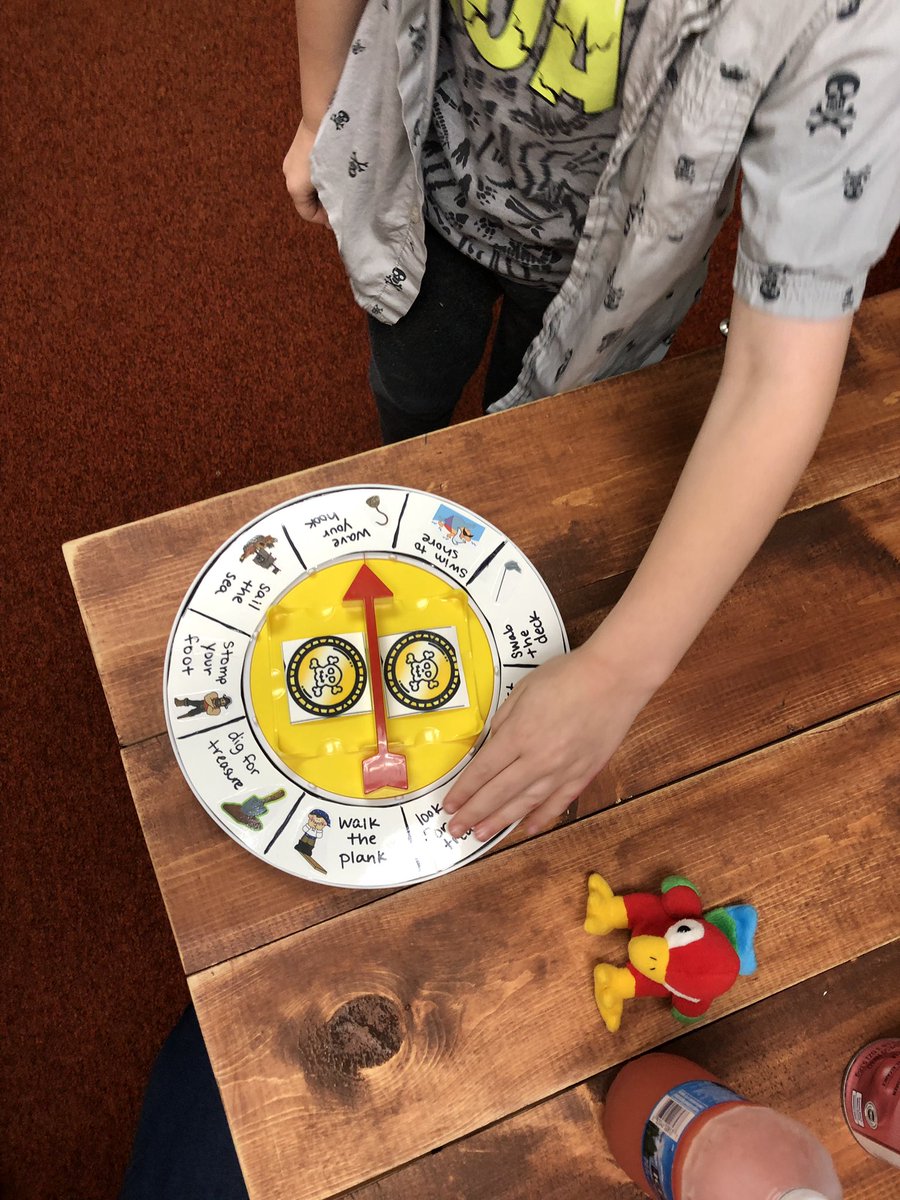 AthmerCourtney's tweet photo. The first half of my day had me and my kids walking the plank, digging for treasure, and sailing the seas. Excited to see what adventures come the rest of the day. #wesclinwarriors #nbe #TalkLikeAPirateDay #shivermetimbers https://t.co/kt714AaSzD