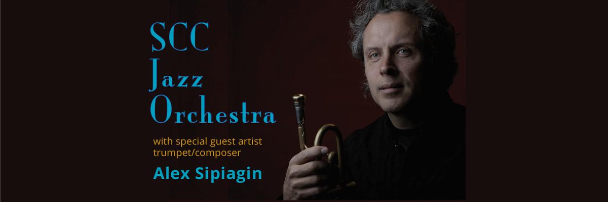 ScottsdaleCC's tweet photo. Brilliant trumpeter Alex Sipiagin will be the guest artist with the SCC Jazz Orchestra, under the direction of Eric Rasmussen, at The Nash, 7:30 p.m. Oct. 6. https://t.co/4MBWSqrRyN https://t.co/nJbwK1u7Kt