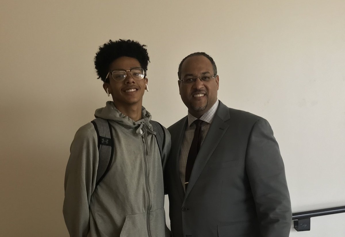 NGMSGatorsAP_2's tweet photo. How time flies...one minute you coach a great kid in elementary school, then you attend PD @NorthtownNews and he has grown taller than you--proud of this one!! @NGMSgators @NKCBasketball @JillianThomas22 #BallSoHarrrrd #futuremechanicalengineer #NorthtownTRUE https://t.co/LI2ATcmqCQ