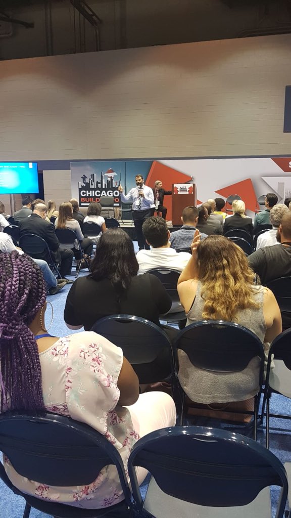 Chicago_Build's tweet photo. There’s no signs of slowing down here at #ChicagoBuild. As they say, early bird gets the worm so be sure to get here soon to get a seat at 1 of our 12 popular summits! 

#constructionnews #constructionupdate https://t.co/mi2TxriR4a