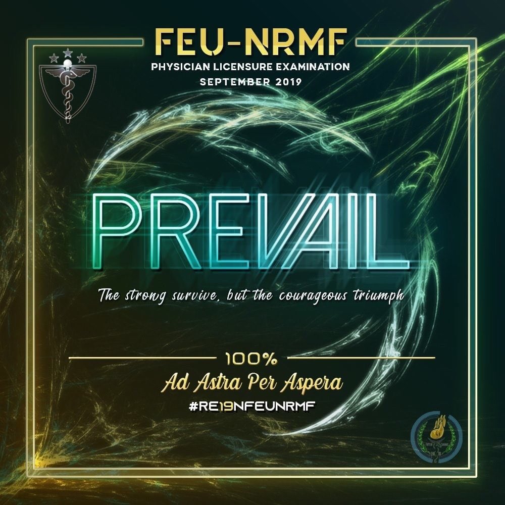OneFEU's tweet photo. The batch truly #prevailed! #FEUMed #FEUboards https://t.co/zMQlhb4atP