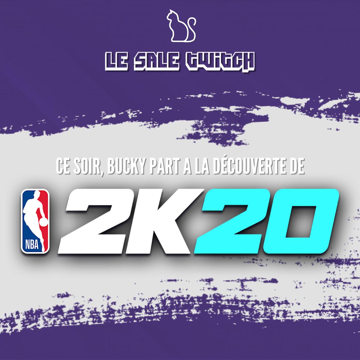 LeSaleTwitch's tweet photo. La rentrée est passée on se remet au boulot !

On est live sur NBA 2K20, découverte du mode MyTeam et astuces pour bien commencer.

RDV maintenant sur https://t.co/PlgzBu8LGn https://t.co/PLoLy3ckCc