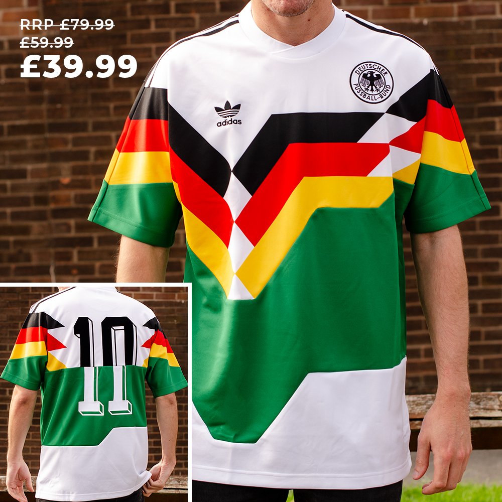 lucha roble ocio Classic Football Shirts on Twitter: "Weekly Deals: Germany '18-19 Adidas  Originals 1990 Mash-Up shirt Get yours now - https://t.co/Cxdsi6LOpI Ends  Monday 5pm https://t.co/7sfoVEP8N6" / Twitter