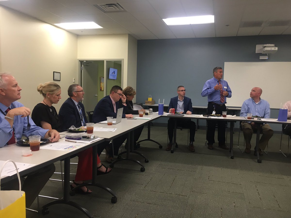 DSSuptWhalen's tweet photo. Fortunate to be at Madisonville Community College today with our regional collaborative cohort. We’re thankful of our partnership with MCC and other neighboring districts. Great folks serious about finding positive opportunities for kids. @PresidentMCC https://t.co/ozV3D7Lc3W