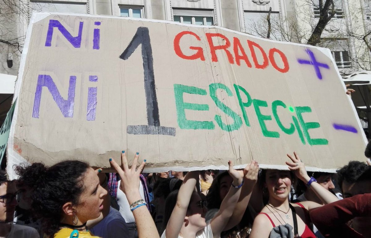🌡Verano: el más caluroso de la historia en el hemisferio norte.
🌊Océano: récord de temperatura en un mes de agosto.
🥤Cobertura de hielo marino del Ártico: 30,1% inferior a la media.
🐦Especies: 1M en riesgo de extinción.
#TodasPorElClima #HuelgaMundialPorElClima #27S