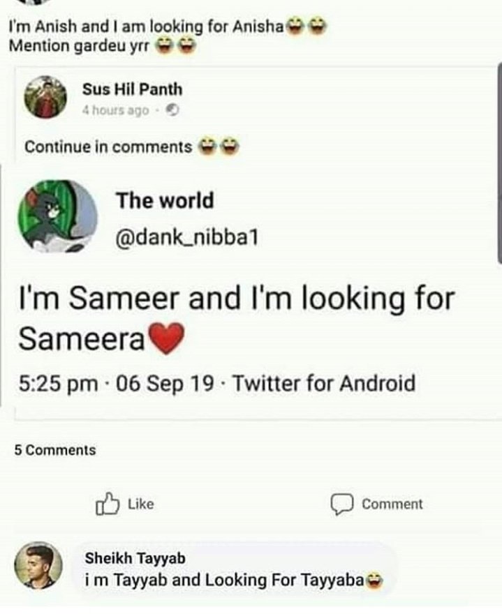 Zeerki_kaho's tweet photo. I'm Hadi and looking for Hadia ❤️

Quote with yours. https://t.co/j07u1TNABA