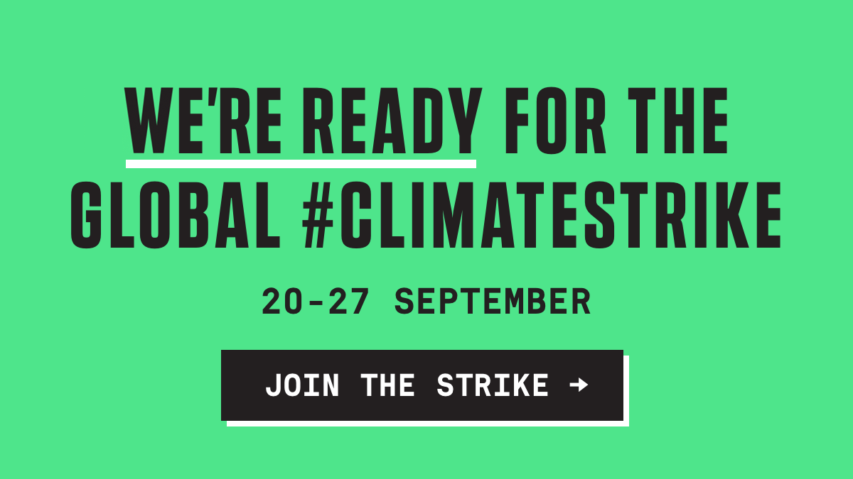 Friday, September 20th, the Upswell team is proud to be joining the global #ClimateStrike. Our studio will be closed from 10am-1pm PST to participate in our local Climate Strike march.