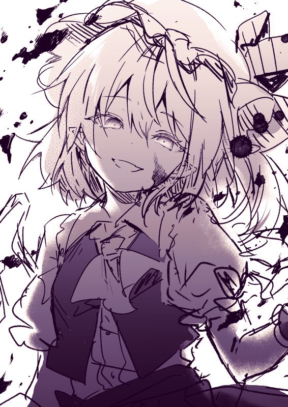 筆慣らしにフランちゃん 