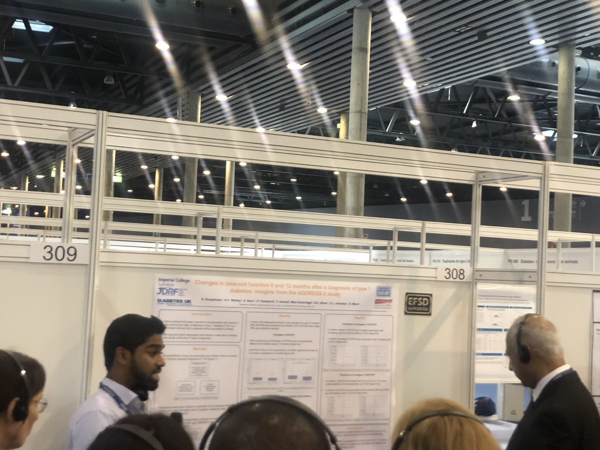ShivaniM_KC's tweet photo. And now two other fab presentations from @ImperialMed student Stefan Sivapatham and Diabetes Registrar @rebeccavscott at #easd19 

1) high proportion of ab positive women w GDM develop diabetes within 3 years

2) stimulated c-pep is relatively stable in adults 1 year after #t1d https://t.co/4nfF7bZJq6