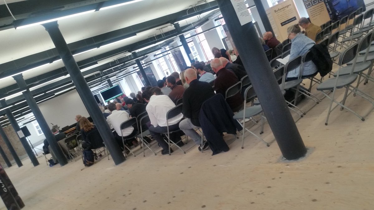 Interesting presentation &amp; discussion at 'Avenues &amp; Lanes: discover the regeneration of #Glasgow City Centre' @GlasgowDOD event yesterday in <a href="/thegarmentfact/">THE GARMENT FACTORY</a> a sympathetically refurbished B-listed textiles factory built in 1898 #industrialheritage #regeneration