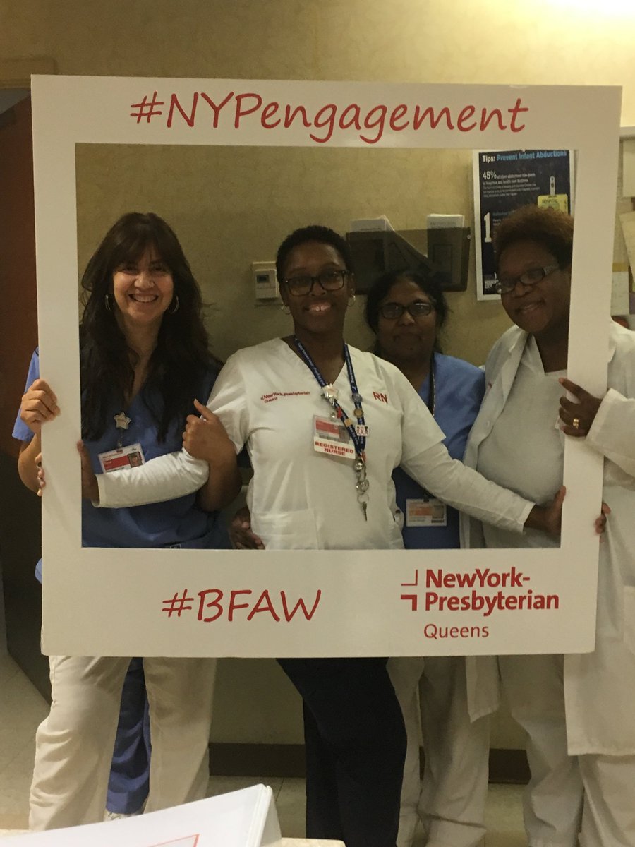 NYP Queens Mother Baby are engaged as a team to provide the best care to our patients, families and amongst our team members! We ARE better TOGETHER!!! #NYPEngagement
