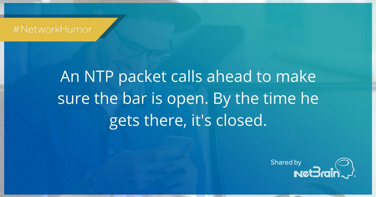 NetBrainTech's tweet image. #NetworkHumor #NetworkAutomation #NetBrain