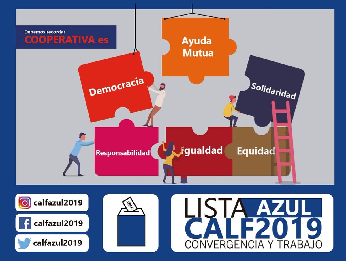 ListaAzulCalf's tweet photo. Así trabajamos uniendo todas las piezas para consolidar la cooperativa!!! #calf2019 #azul2019 https://t.co/wF70SKZb6A