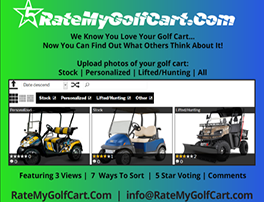 GolfCarOptions's tweet photo. All these great looking carts! You should be uploading them to https://t.co/HCB3bFBMh9 the webs only golf cart photo rating site. Let others rate your golf cart 1 to 5 stars. It's FREE & It's FUN #golfcar #golfcart #customgolfcart #golfcartphoto #photorating #golfcartlife #golf https://t.co/gFhQFyRgHq