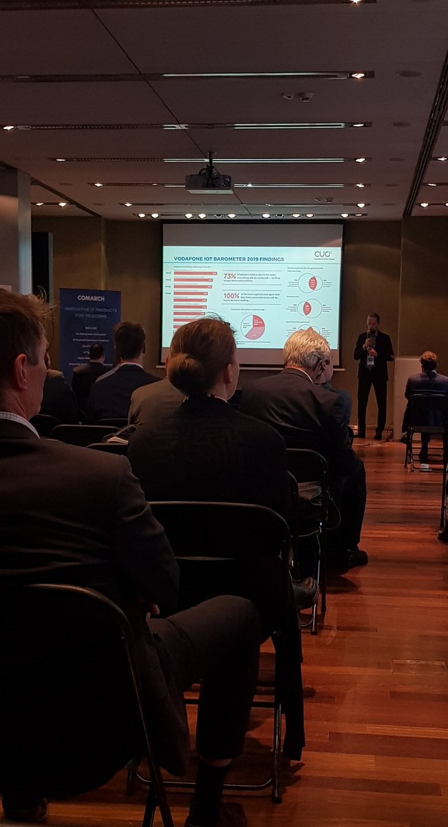 Comarch_Comms's tweet image. Unfortunately it's time for the last presentation!
Can Process Automation boost IoT Sales? Wojciech Martyniak, M2M/IoT Product Manager at Comarch, is sharing his thoughts at #CUG2019