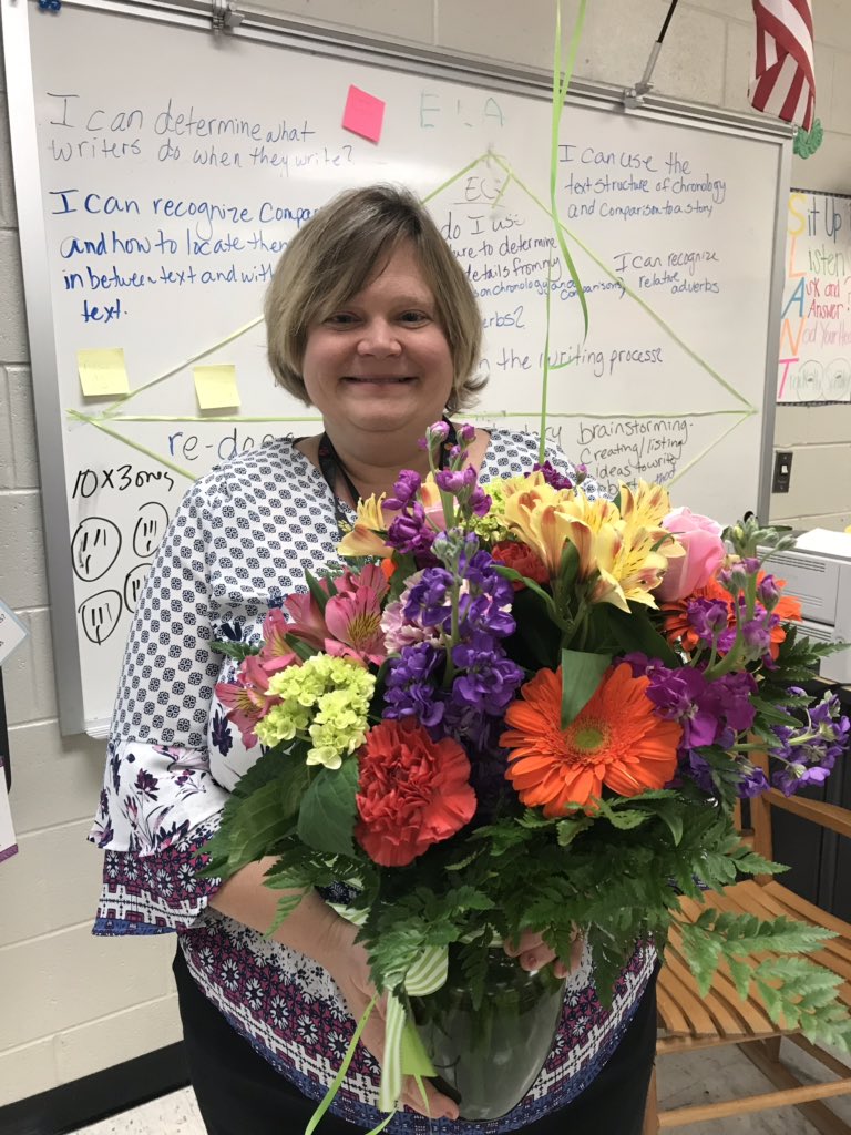 NewtonCoSchools's tweet photo. Congratulations to Dr. Shannon Price, 4th grade teacher at Flint Hill Elementary School! She is one of our top three finalists for Teacher of the Year! #ncssbethebest https://t.co/nQejkT3ZNA