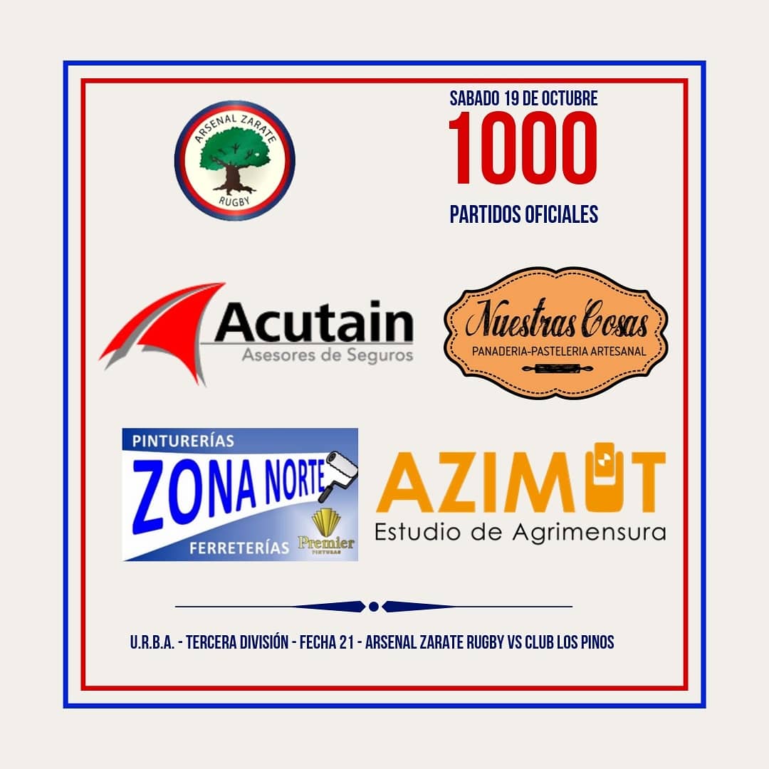El 19 de octubre jugaremos el partido número 1000 de nuestra historia. Hay muchas actividades programadas en Infantiles, Juveniles y Classics, en el marco del partido que el Plantel Superior jugará con Los Pinos. 

Los esperamos a todos para disfrutar los 100 partidos del ombú.