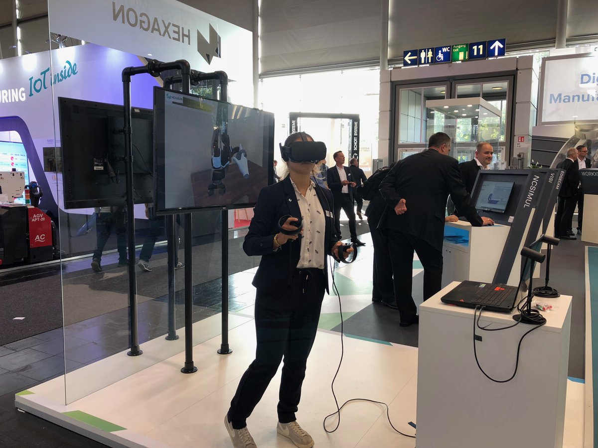 Hexagon Production Software (@hexagon_ps) on Twitter photo Day 4 of #EMO2019, come and jump into the Digital Manufacturing Experience with us and <a href="/HexagonMI/">Hexagon | Manufacturing Intelligence</a>. #makeitsmarter Day 4 of #EMO2019, come and jump into the Digital Manufacturing Experience with us and <a href="/HexagonMI/">Hexagon | Manufacturing Intelligence</a>. #makeitsmarter