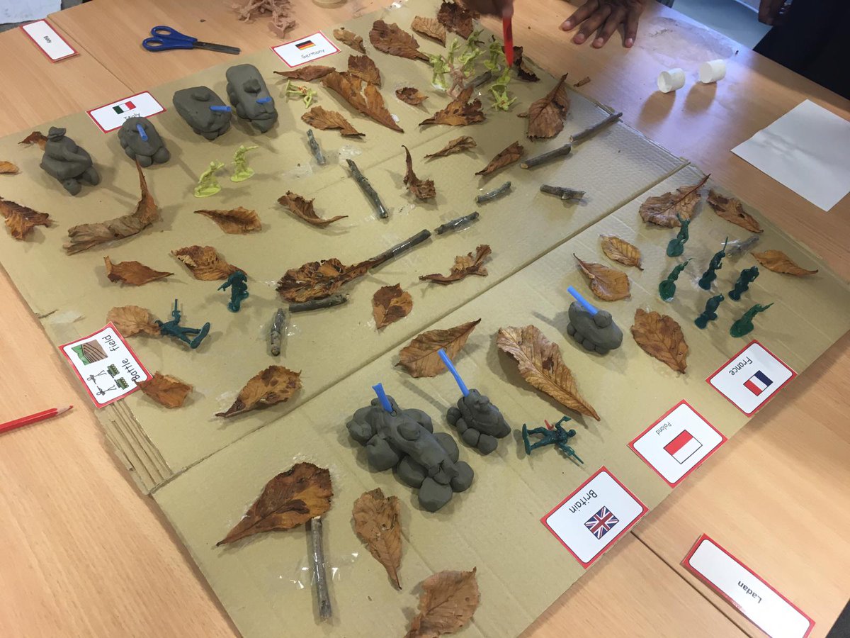 springhallow's tweet photo. We're learning about #ww2 in secondary and Robin Class had an epic war today!! #handsonlearning #engaginglessons #autism #springhallow https://t.co/GNpMo7PpS6