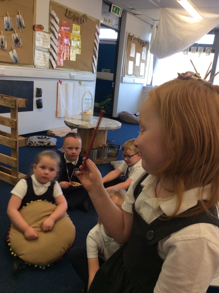 HolytownPS's tweet photo. Boys and girls in P1 worked hard to find patterns in their classroom environment! Look at all the different patterns we found!! #beyondnumber https://t.co/V9eaVouT8K