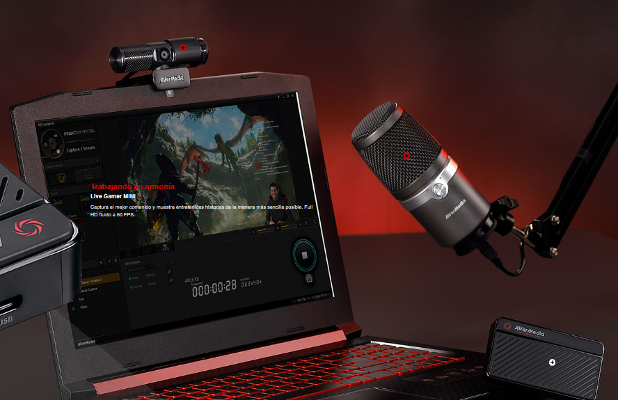 AVerMediaGaming's tweet photo. ¿Pensando en crear contenido o hacer Streaming de tus jugadas? El Pack de AVerMedia (#micro #webcam #captu) ¡Es tu aliado perfecto! Te lo cuenta al detalle esta review de @ProfesionalRev https://t.co/6N3DikD0jM https://t.co/LKZv37xk9s