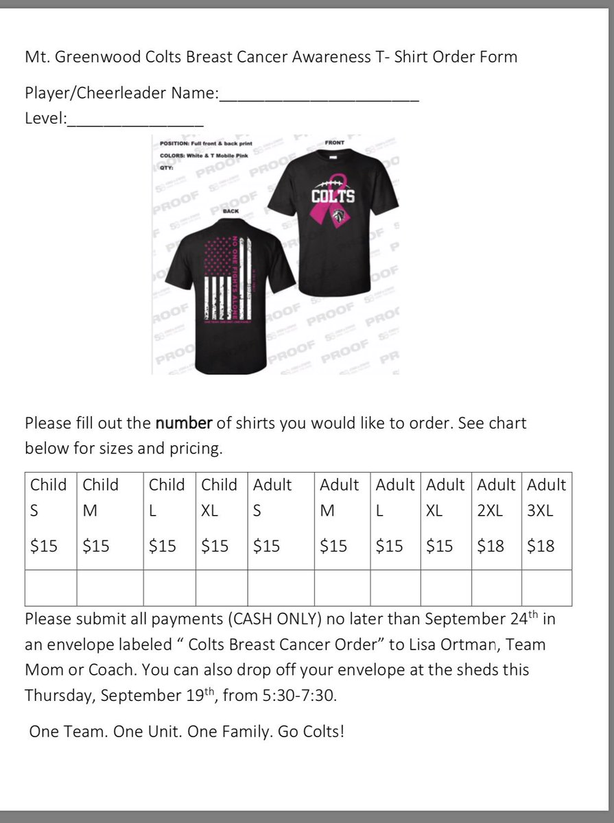 Cheer Position Chart