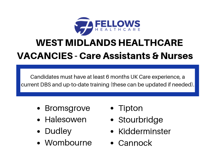 FellowsHealth's tweet photo. Apply here: https://t.co/Wd1ajJZBmm for flexible #healthcare shifts across the #WestMidlands 
#careassistantjobs #healthcarejobs #NurseJobs https://t.co/NuUZPAC25a