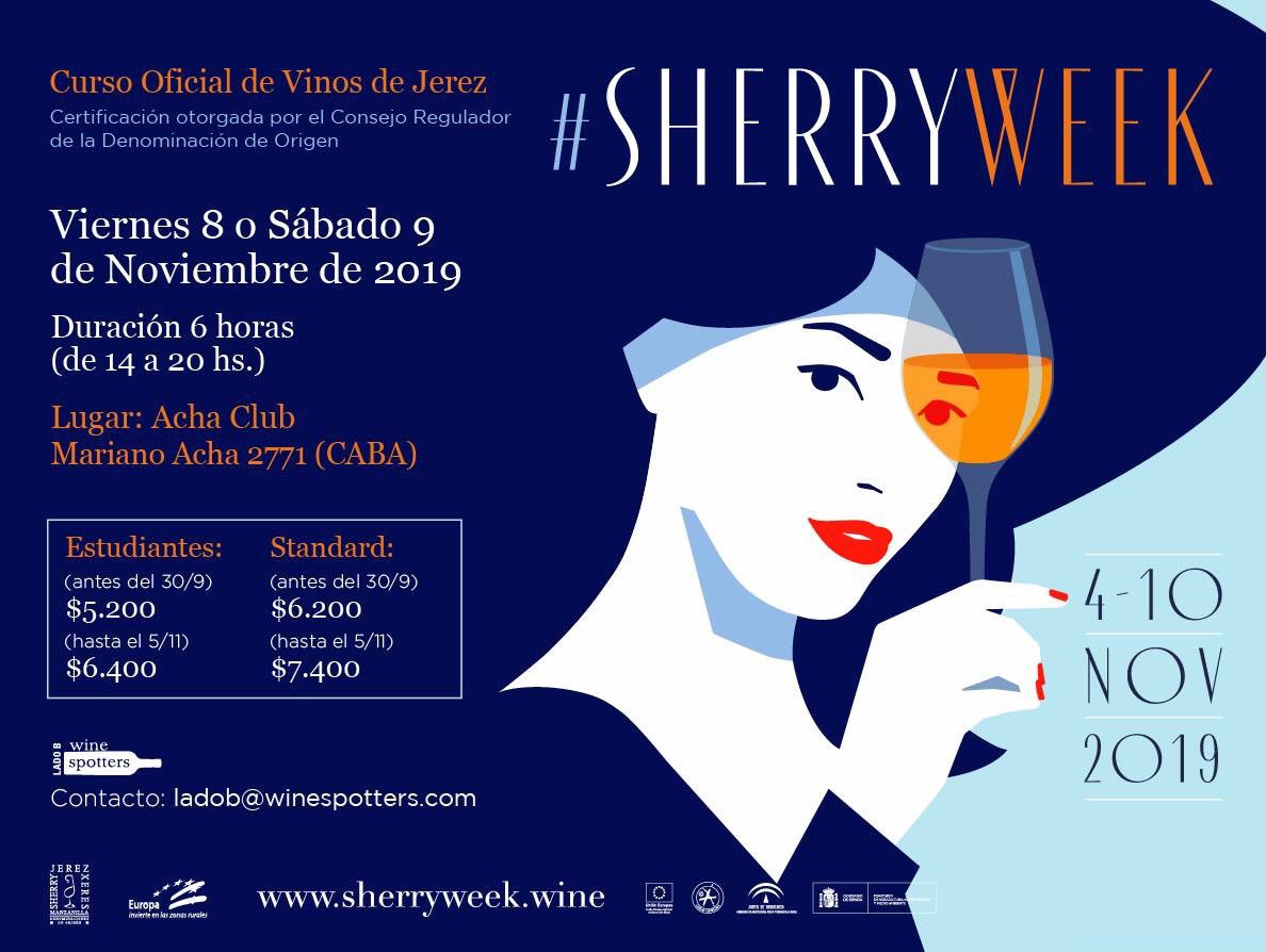 WineSpotters's tweet photo. En el marco del International Sherry Week 6ª edición.

El curso cuenta con el aval de la “Denominación de Origen de los Vinos del marco de Jerez”. Tiene una duración de una jornada de 6 horas https://t.co/WB3gUT5Sbb