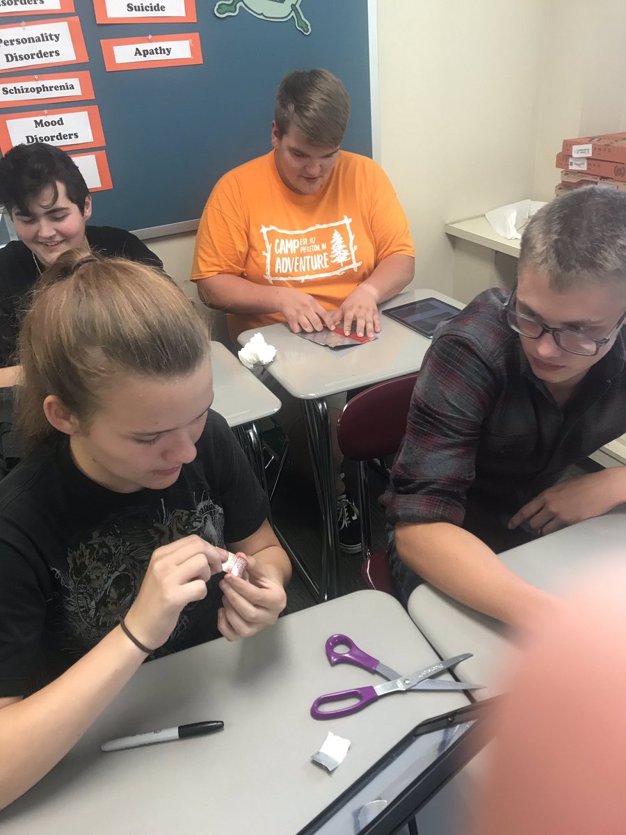 MrHowettSci's tweet photo. What a great day in #wcsoe19 The trailblazers all passed their hunters education certification. Ss also made whistles from pop cans @CoachJonesWCHS #allpassed #outdooredcation19 #wcsmission https://t.co/qImWVHzWfB