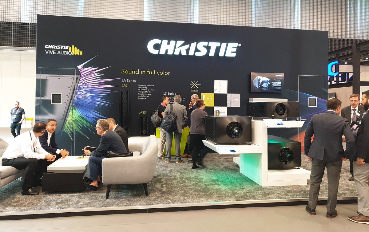 ChristieDigital's tweet photo. @Cineytele interviews Brian Claypool on the future of #cinema technology and Christie’s position offering the most complete line of RGB pure laser cinema projectors >> https://t.co/pSZwUQnW8Z #cinemaprojection #cinematech https://t.co/dulto5hjZU