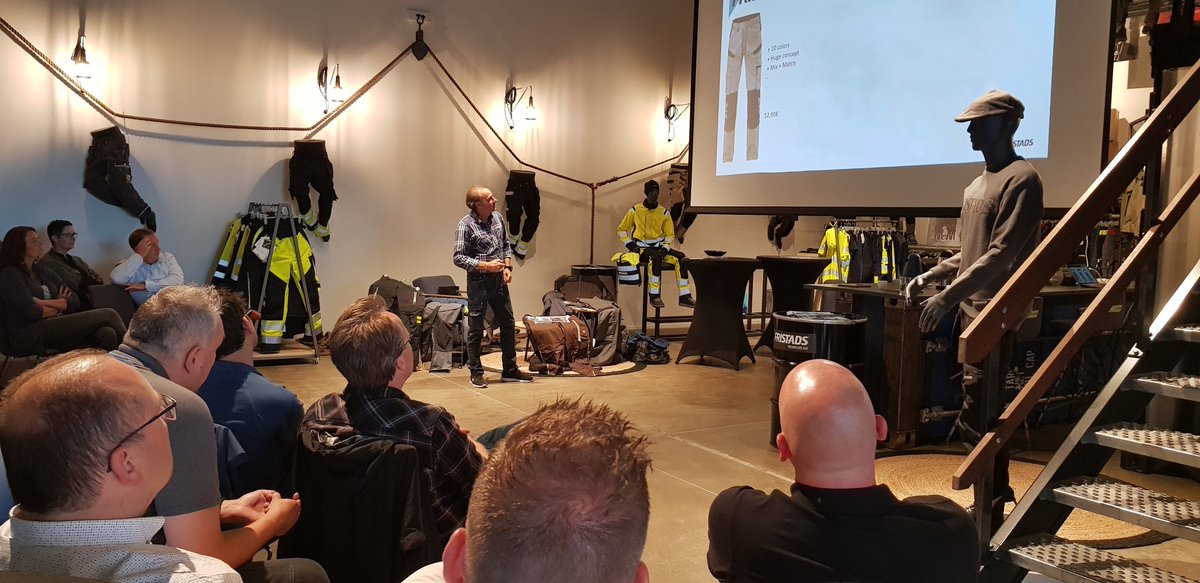 Zojuist een fijne, constructieve bijeenkomst afgerond met onze collega’s van Fristads Alpine en Zweden, die deze keer bij ons op bezoek waren in ons Fristads Center – home of workwear – in Breda.