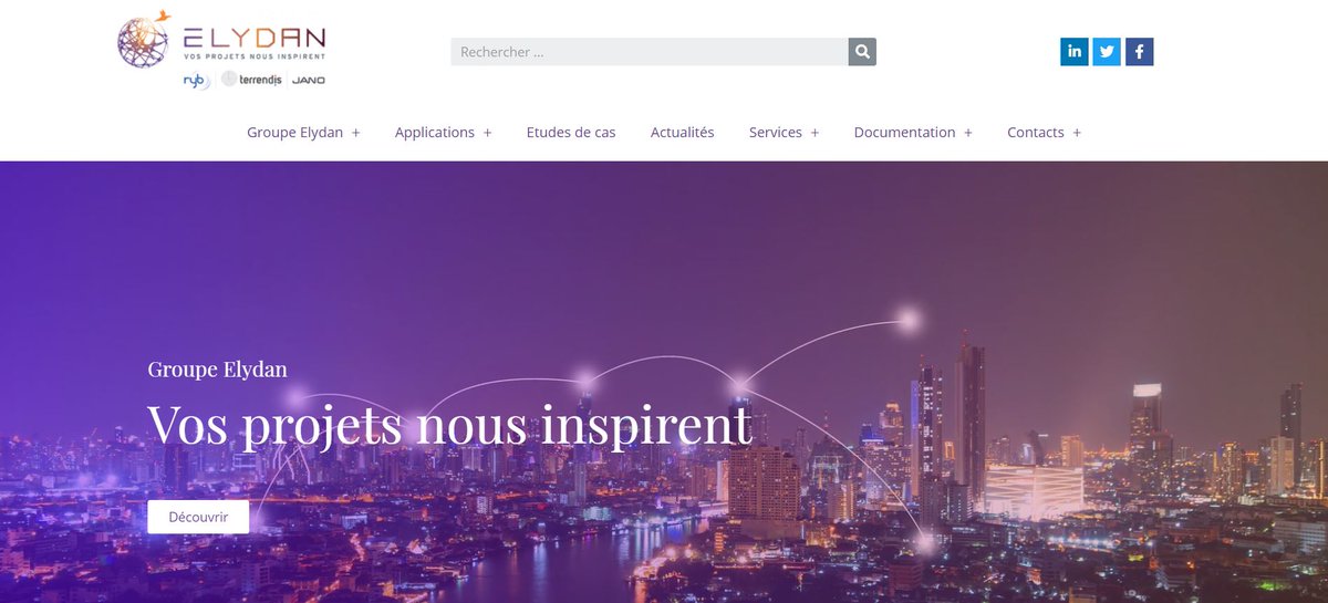 Notre site elydan.eu est en ligne !🌐
Vous y trouverez :
- produits et fiches techniques
- documentation ELYDAN, services et calculateurs en ligne
- actualités techniques et événementielles
- contacts et offres d'emploi
Bonne découverte !😊