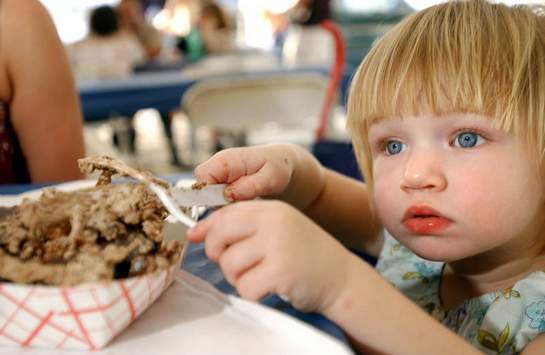 PcolaGreekFest's tweet photo. Who says kids won't eat Calamari? #TastyTuesday #PcolaGreekFest https://t.co/FY79tSR4QP