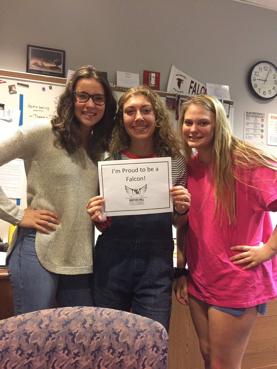 CCPS_WMHS's tweet photo. Big Mill’s senior presidents meeting on #positivesignthursday https://t.co/eXQ3wJgrfD