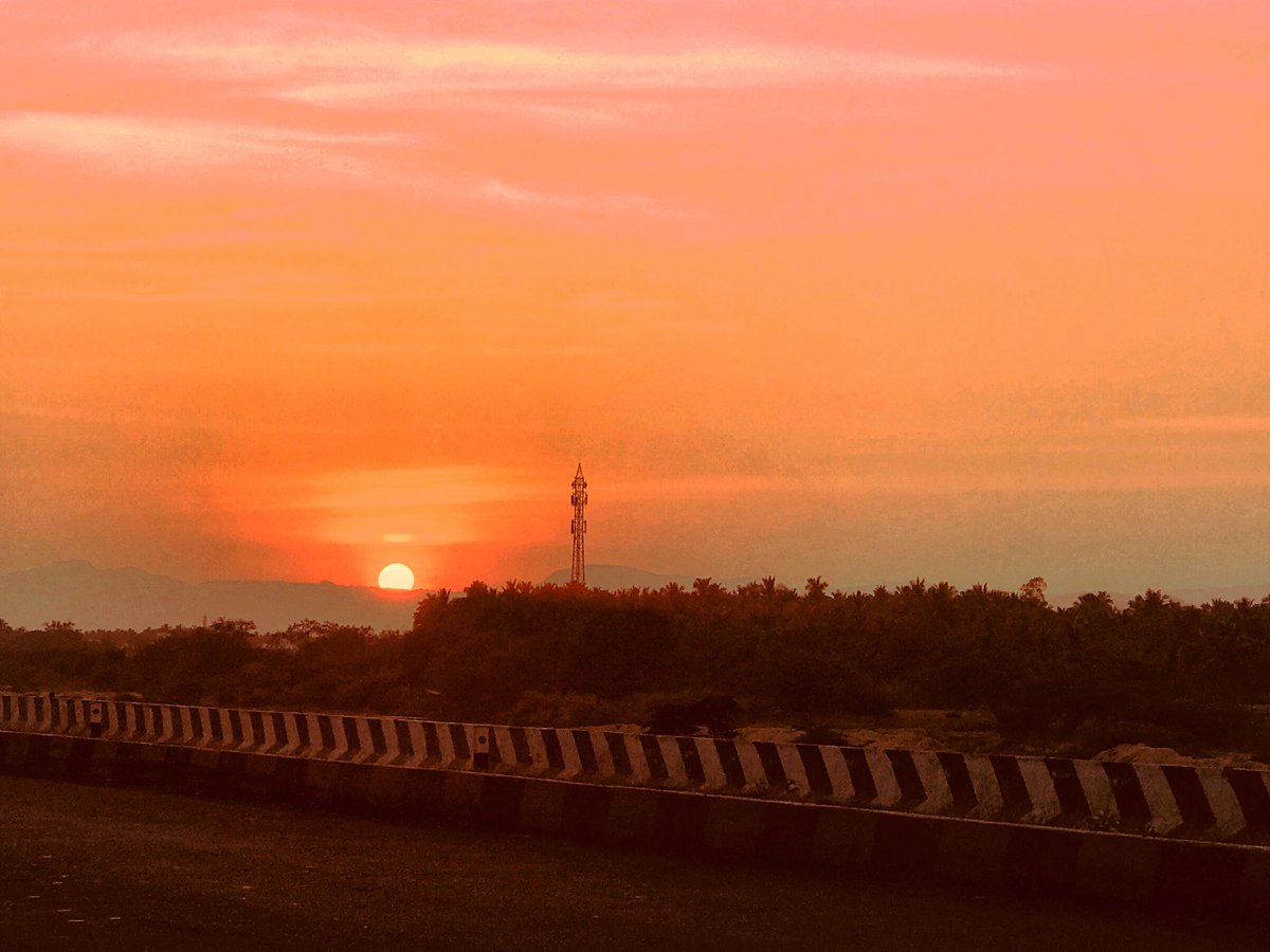 shrinidhileo's tweet photo. Pink Gold Sun https://t.co/jDn8XTEFdn