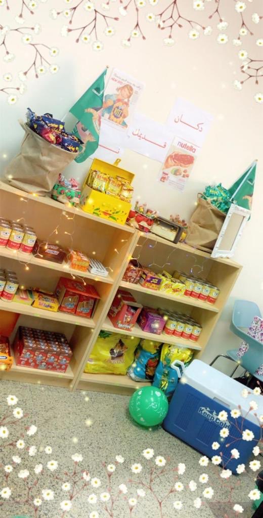itc_khobar_f's tweet photo. جانب من احتفالات الكلية في الخبر بمناسبة اليوم الوطني المجيد، حيث شاركن الطالبات فرحتهن عن طريق تطبيق ماتعلموا من مهارات ودروس في إدارة الفعاليات والمناسبات، إنشاء وتأسيس محلات صغيرة مما مكنهن من تطبيق اساسيات المحاسبة و التسويق والبيع، وايضا إبراز ابداعاتهن في التصميم الغرافيكي. https://t.co/DpK9ZZo5YM