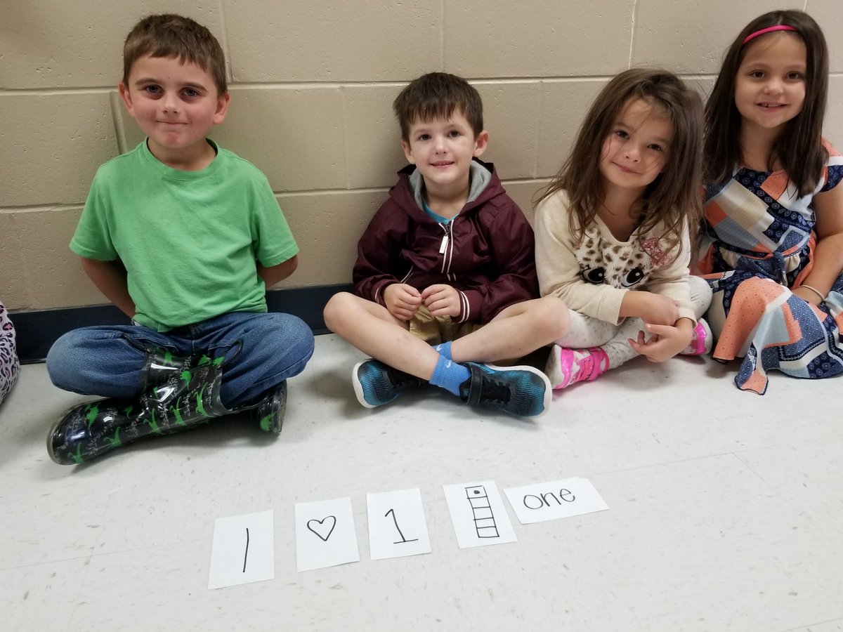 theMrsM's tweet photo. School may be cancelled today but our KINDERS were at it yesterday showing different ways to represent numbers! @WISDCannan kinders rock!! @WillisSchools https://t.co/LRDaN0N4Id