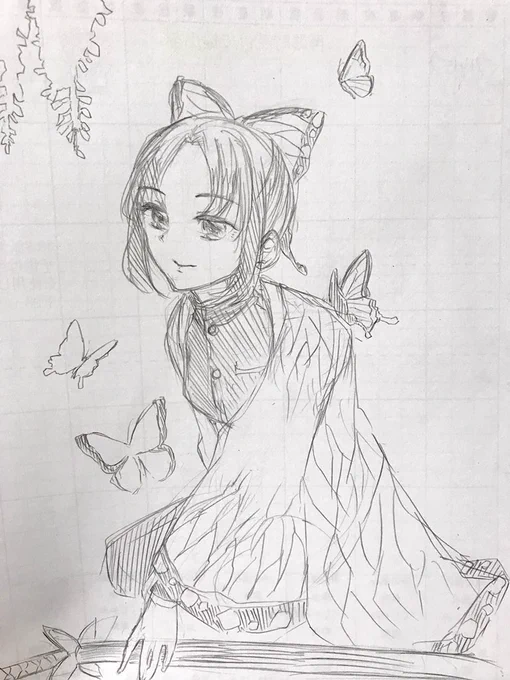 しのぶさんのお顔が鋭くなっちゃうのでそのうちリベンジしたい