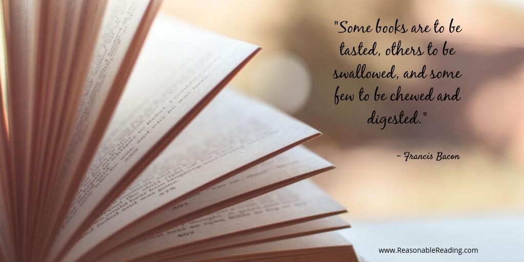 ReasonableRead1's tweet photo. What's your favorite book to be chewed and digested?
#reading
#readingcommunity 
#homeschool 
#homeschooling
#booklovers 
#book https://t.co/3DqTZITwKi