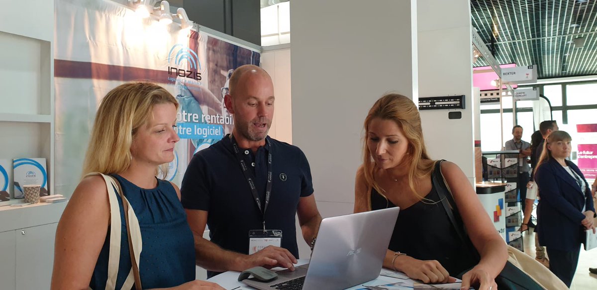 Inozis's tweet photo. En direct du #Forumdunumerique au #PalaisdesCongresNeptune à #Toulon !
Ravi de présenter notre logiciel #ERP #CRM véritable facilitateur pour les entrepreneurs #PME #TPE #startups https://t.co/pGZ9HzrIQN